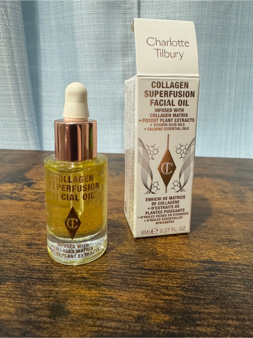 Charlotte Tilbury Collagen Superfusion Facial Oil NIB 8ml Travel